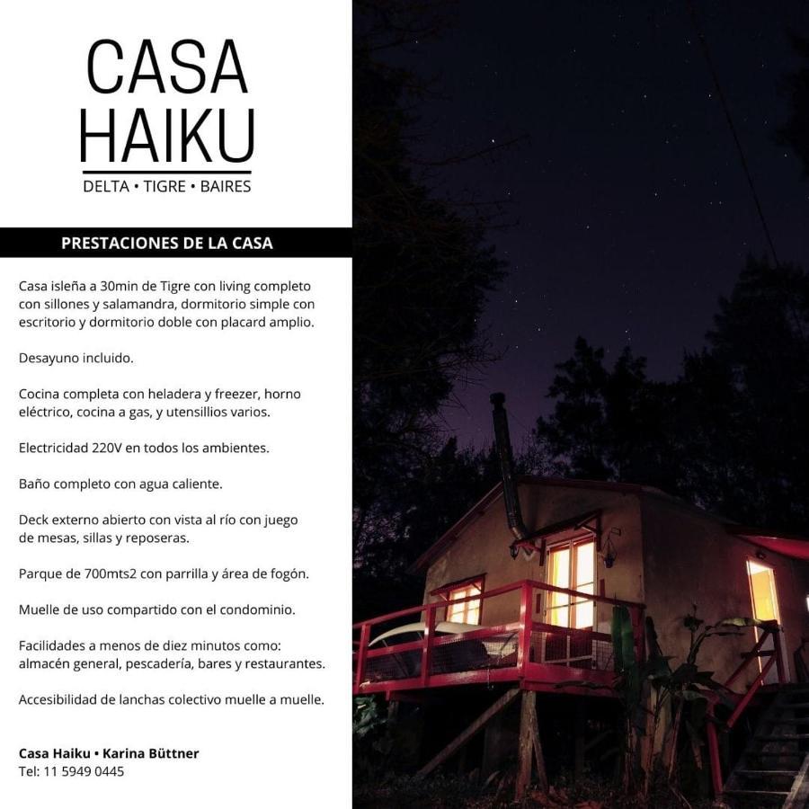 Casa Haiku - Delta Tigre. Exterior foto